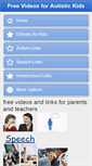 Mobile Screenshot of freevideosforautistickids.com